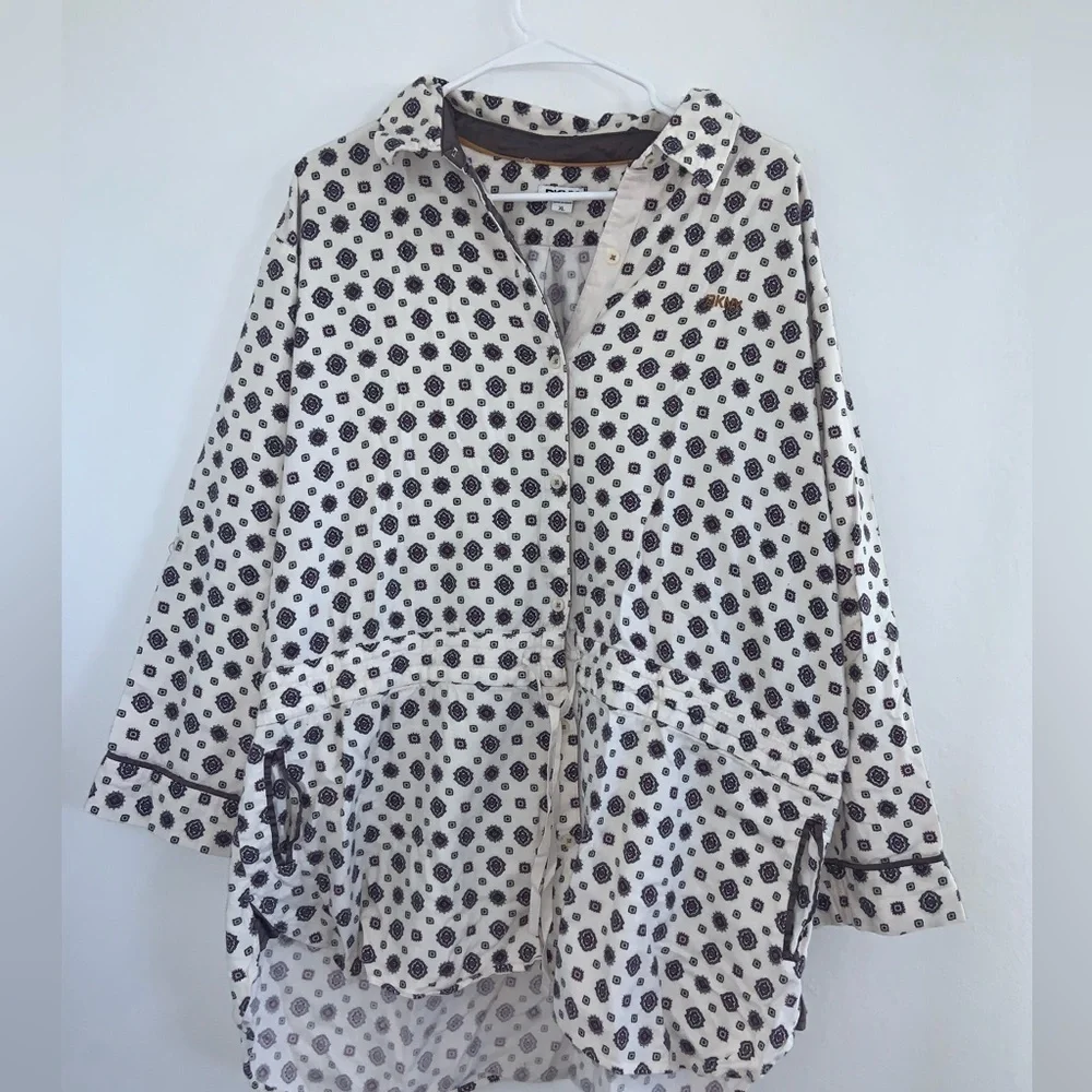 DKNY Luxury Flannel Sleep Shirt